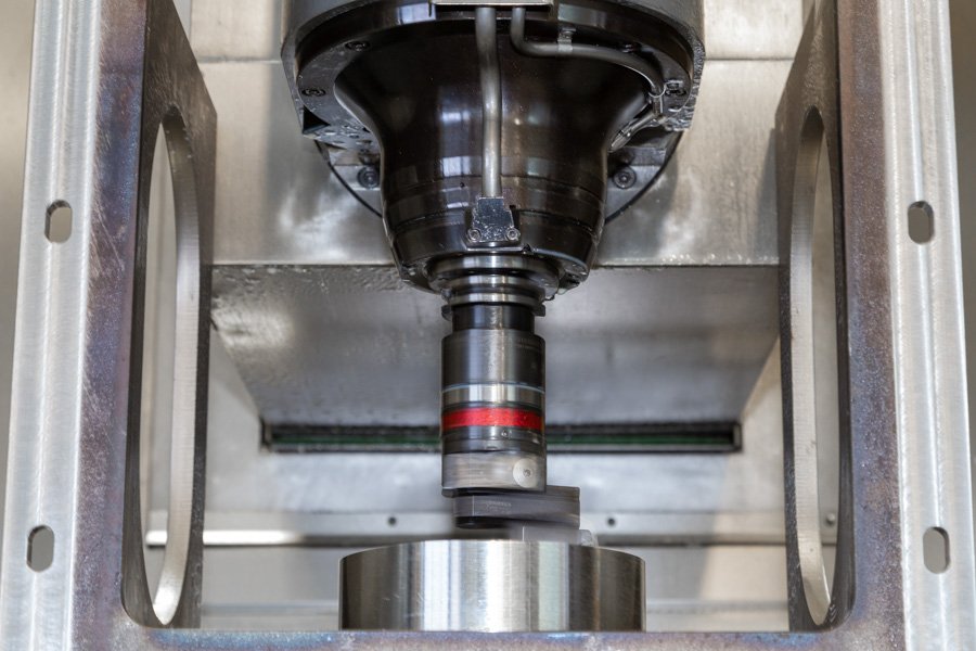 CNC-Bearbeitungszentrum in der Fertigung der PUFFE Mechanik GmbH